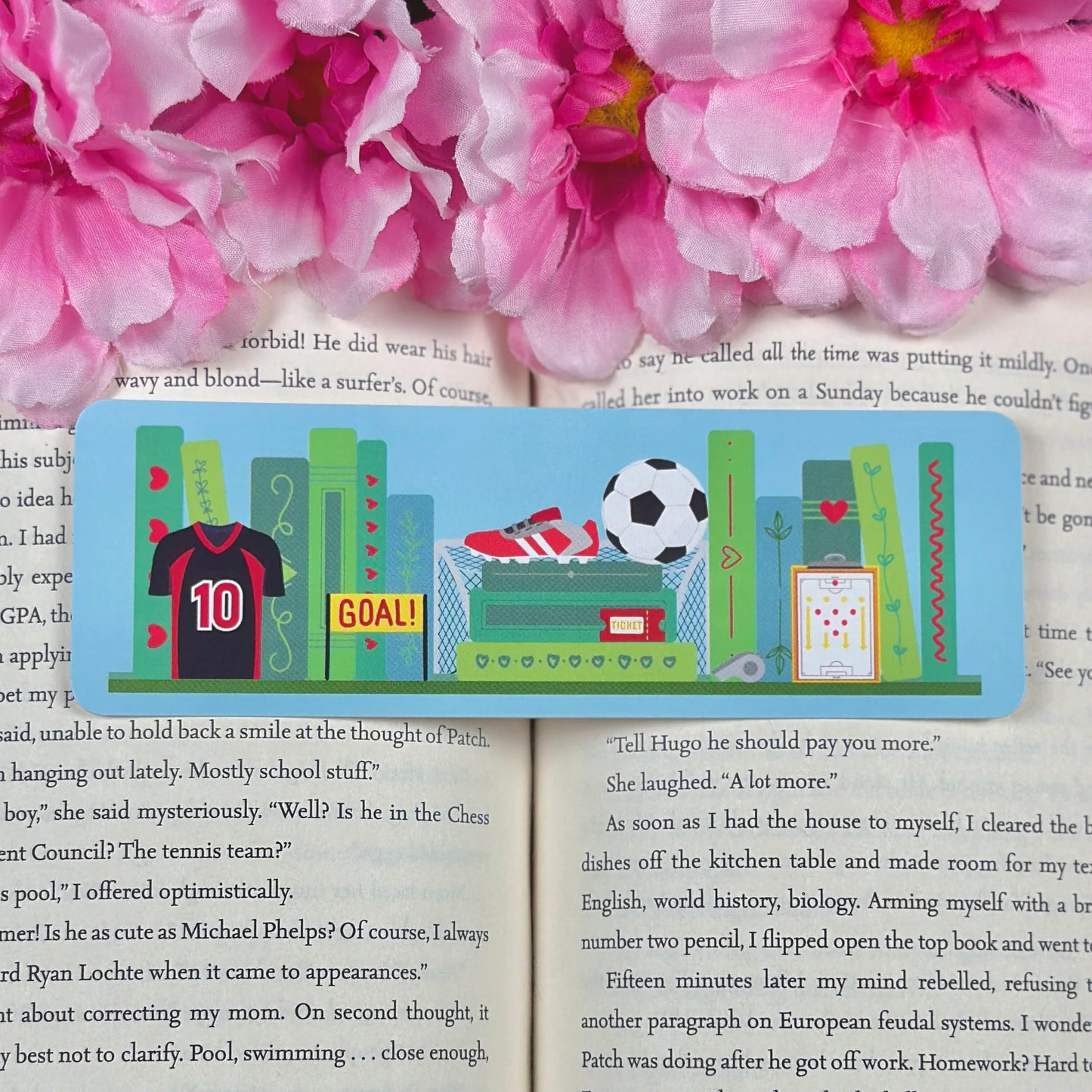 Sports Romance Bookmarks