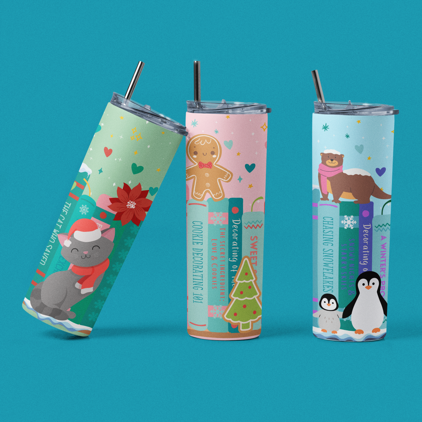 Christmas Cats Tumbler