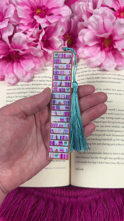 Cat Lover Acrylic Bookmark