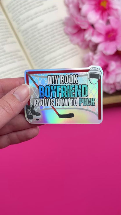 Hockey Romance Vinyl Sticker
