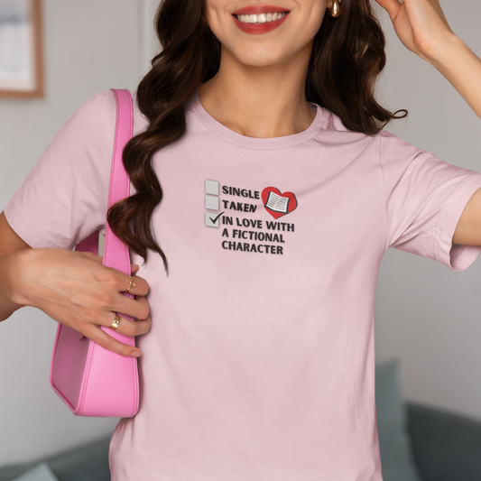 PREORDER: In Love with a Fictional Character Tshirt