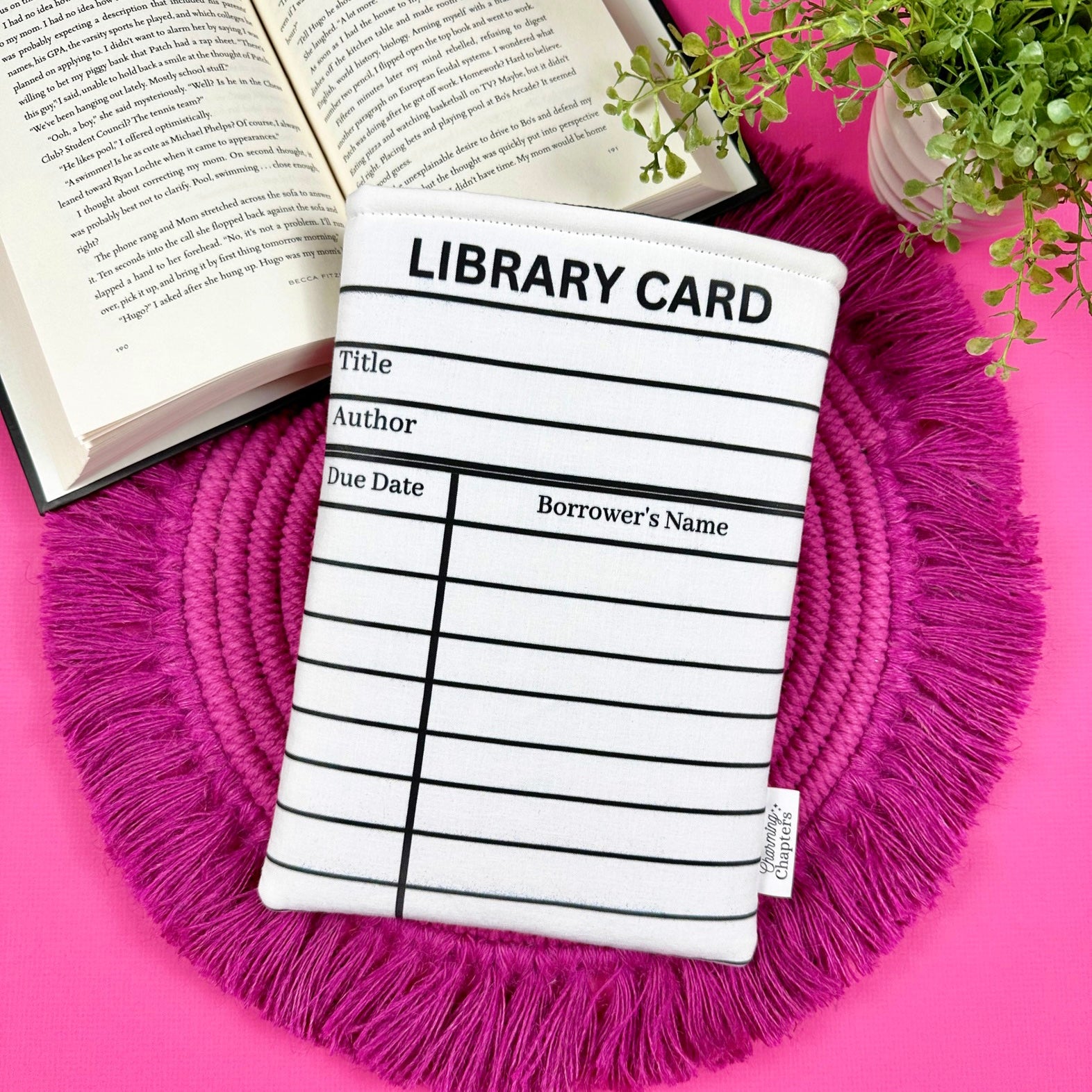 library card sleeves 1980s Due Date Cards with Pocket Stock Image 11.5x9Fits most hardcover books up to 700 pages and some larger tablets.Please note that the book and props in the photograph are shown for demonstration purposes only Self-adhesive Card Pocket Library Pockets